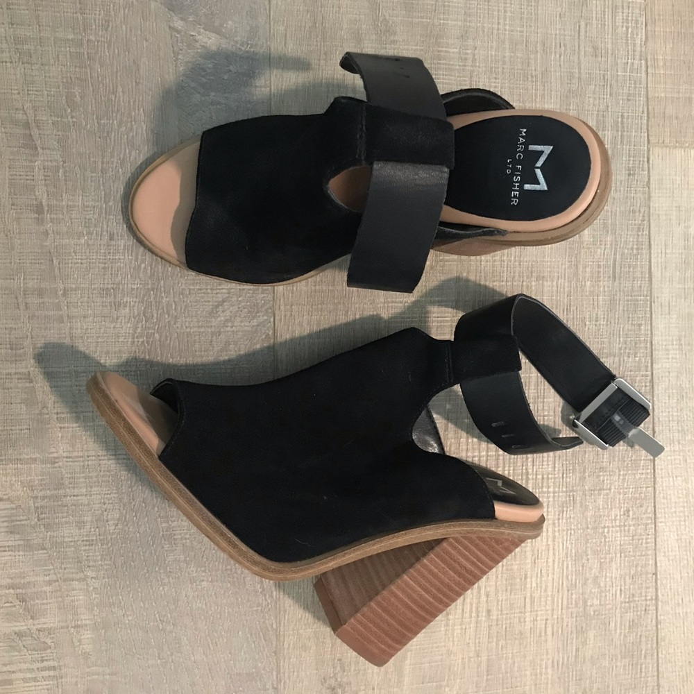 Marc Fisher suede heels. Size 7. Lightly used